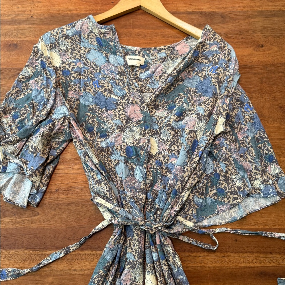 Zadig And Voltaire Flutter Sleeve Dress